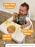 3 Point Silicone High Chair Harness for IKEA Antilop