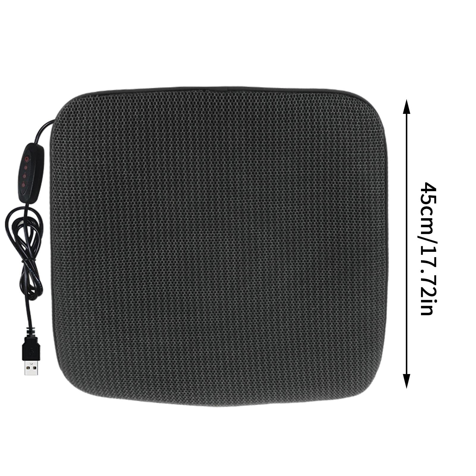 Cojín de asiento ventilado | Cojín de asiento de refrigeración USB - Cojín de asiento de coche de refrigeración Temperatura ajustable automotriz Cojín de asiento de coche de refrigeración cómodo