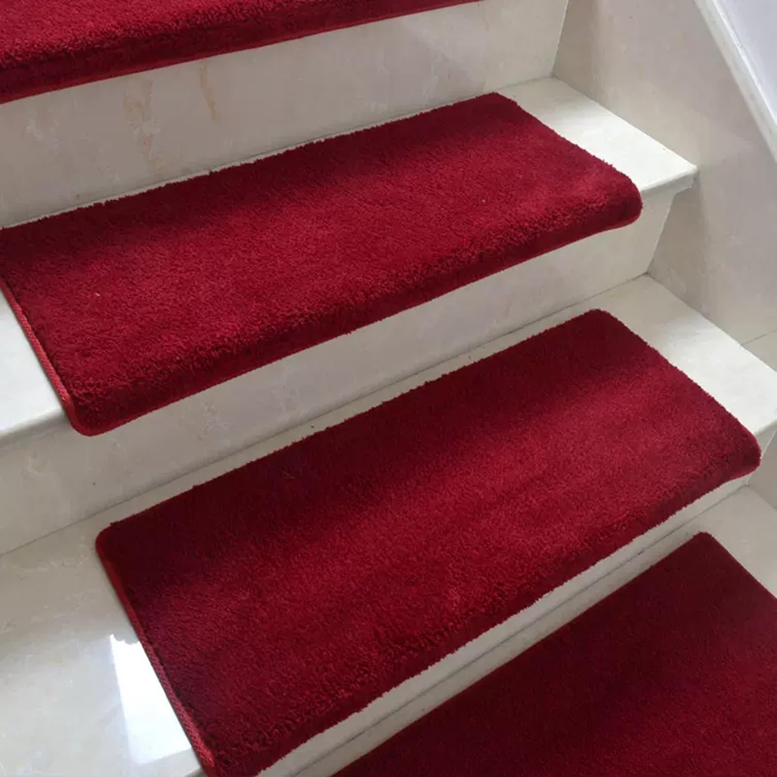 Alfombrilla de escaleras antideslizante adecuada para personas mayores juego de alfombras de 5 uds