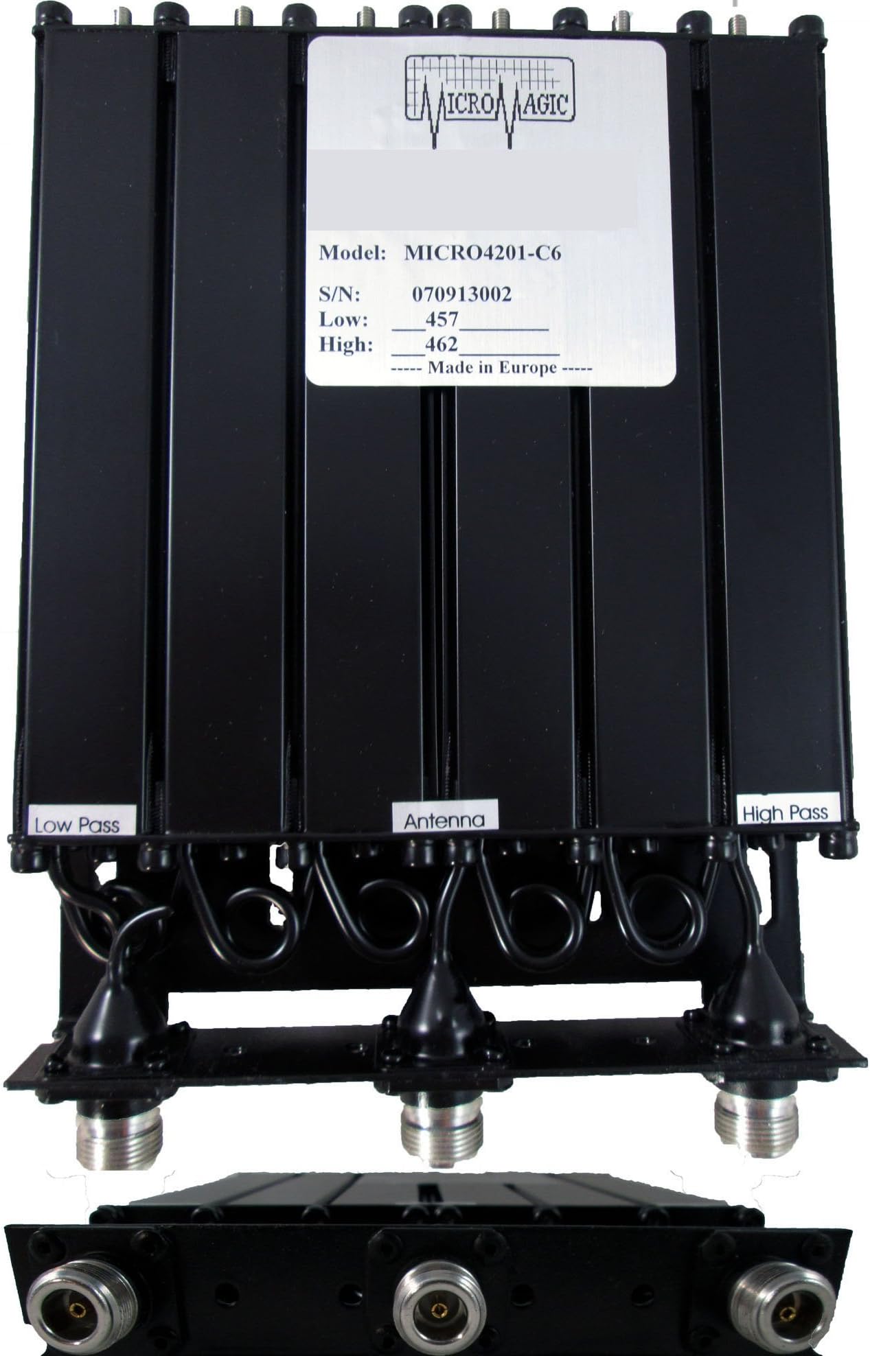 Micro UHF 450-470MHZ 50W Repeater duplexer N Connector icom Vertex