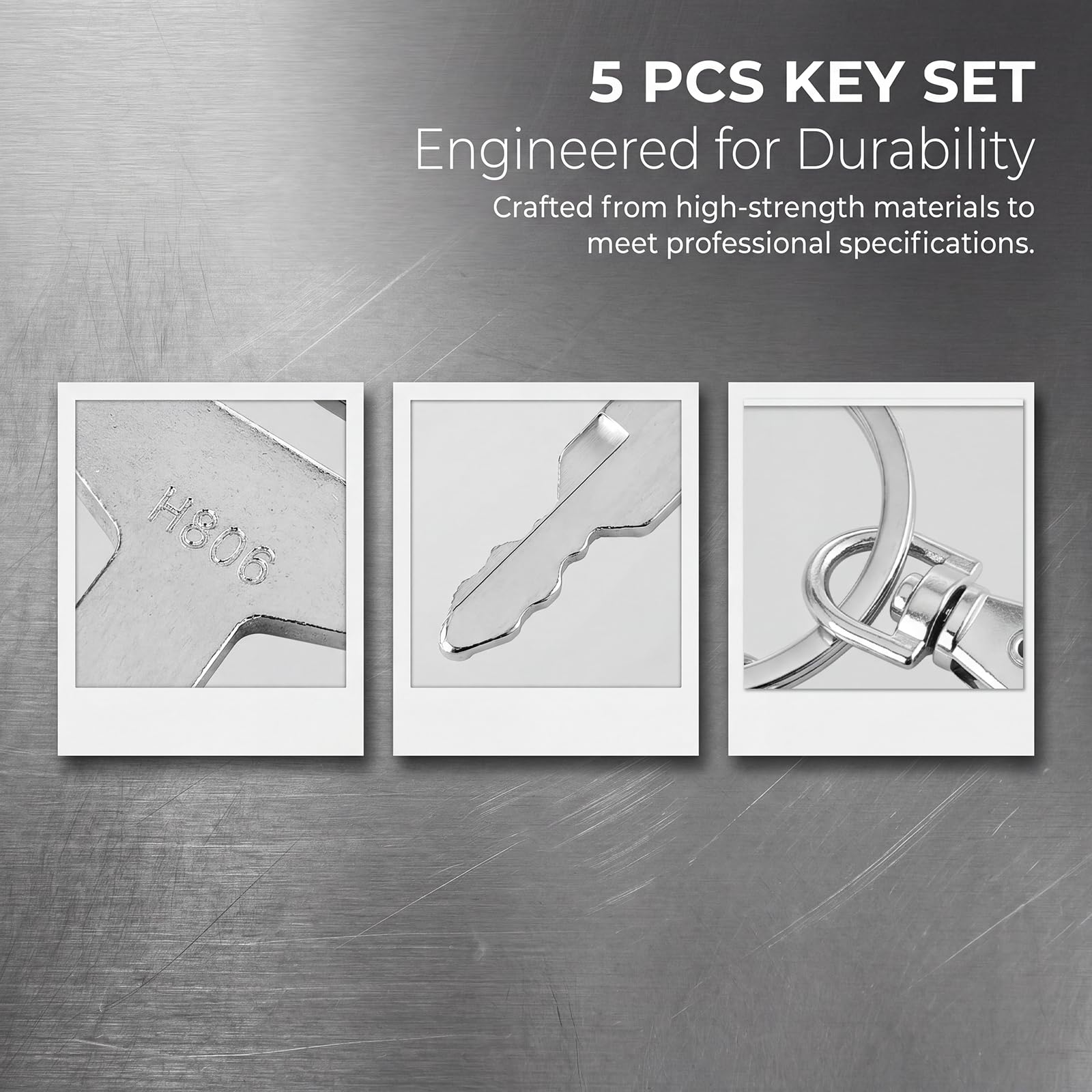 Amazon.com: IDEASURE 5 PCS H806 Ignition Key Set, Replaces 17001