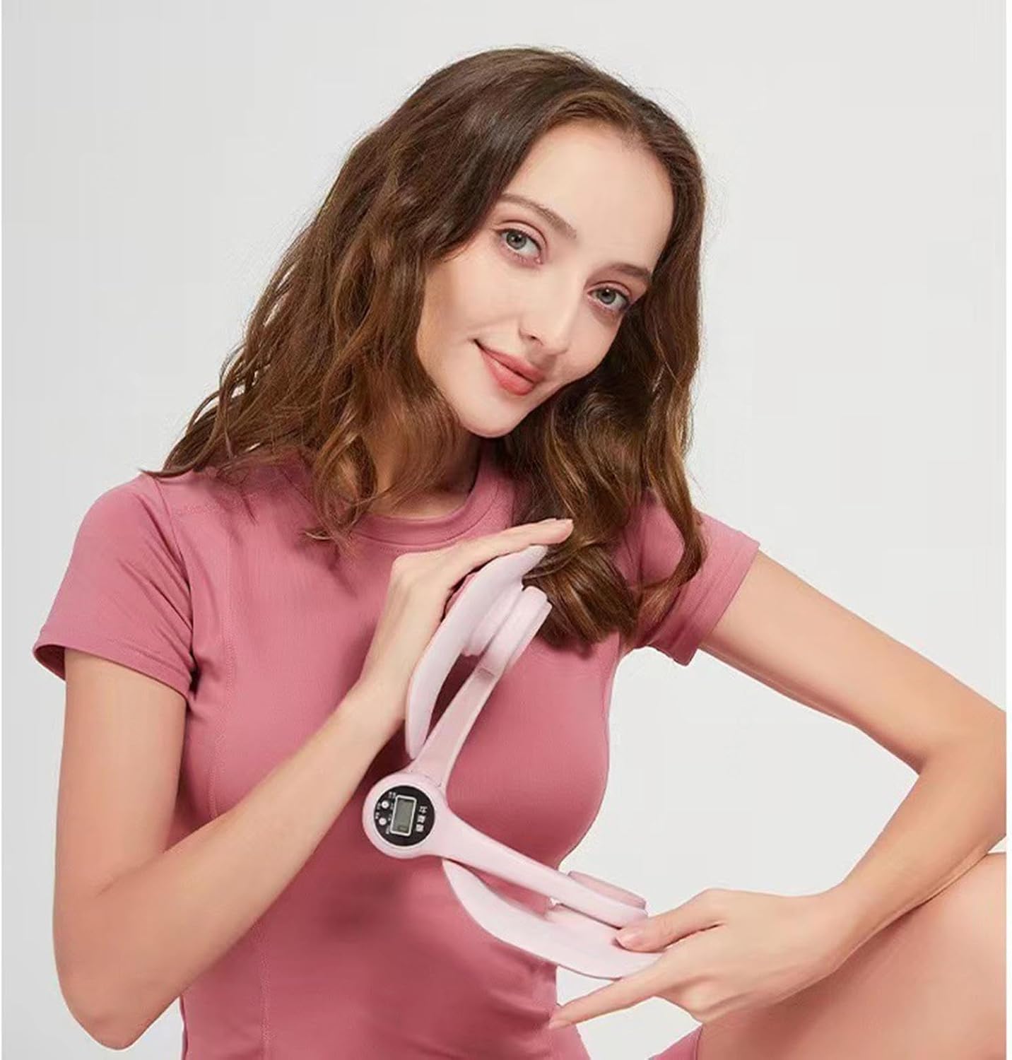 VIDECOR Thigh Master Thigh Exerciser, Inner Thigh Toner with Counter, Thigh Toner Workout for Women Pelvic Floor Muscle Trainer,