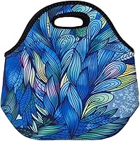 Vista 8 de Wrapables Bolsa de almuerzo de neopreno aislada, cachorro resistente