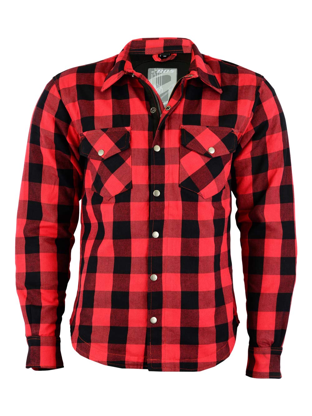 BOSmotoLumberjack Men's Shirt, Red/black, XXXXL