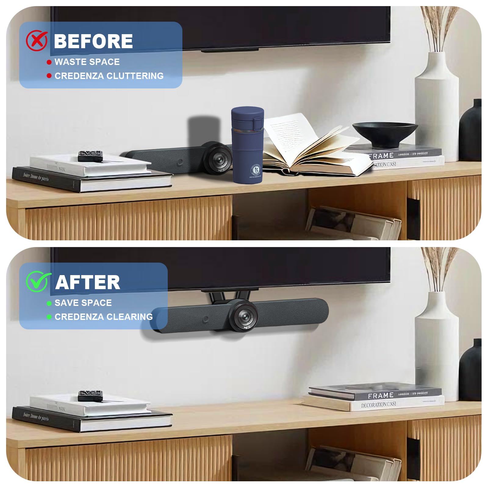 Amazon.com: 939-001498 TV Mount for Logitech MeetUp HD Video and