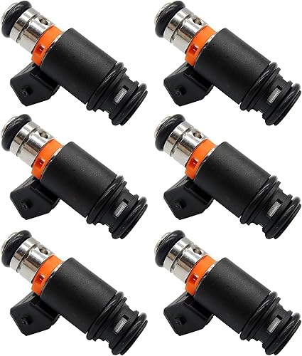 Miniatura 63 de HiSport Inyector de combustible 3 PCS 5WY2404A compatible con John Deere 825i Gator 3 cilindro motor MIA11720