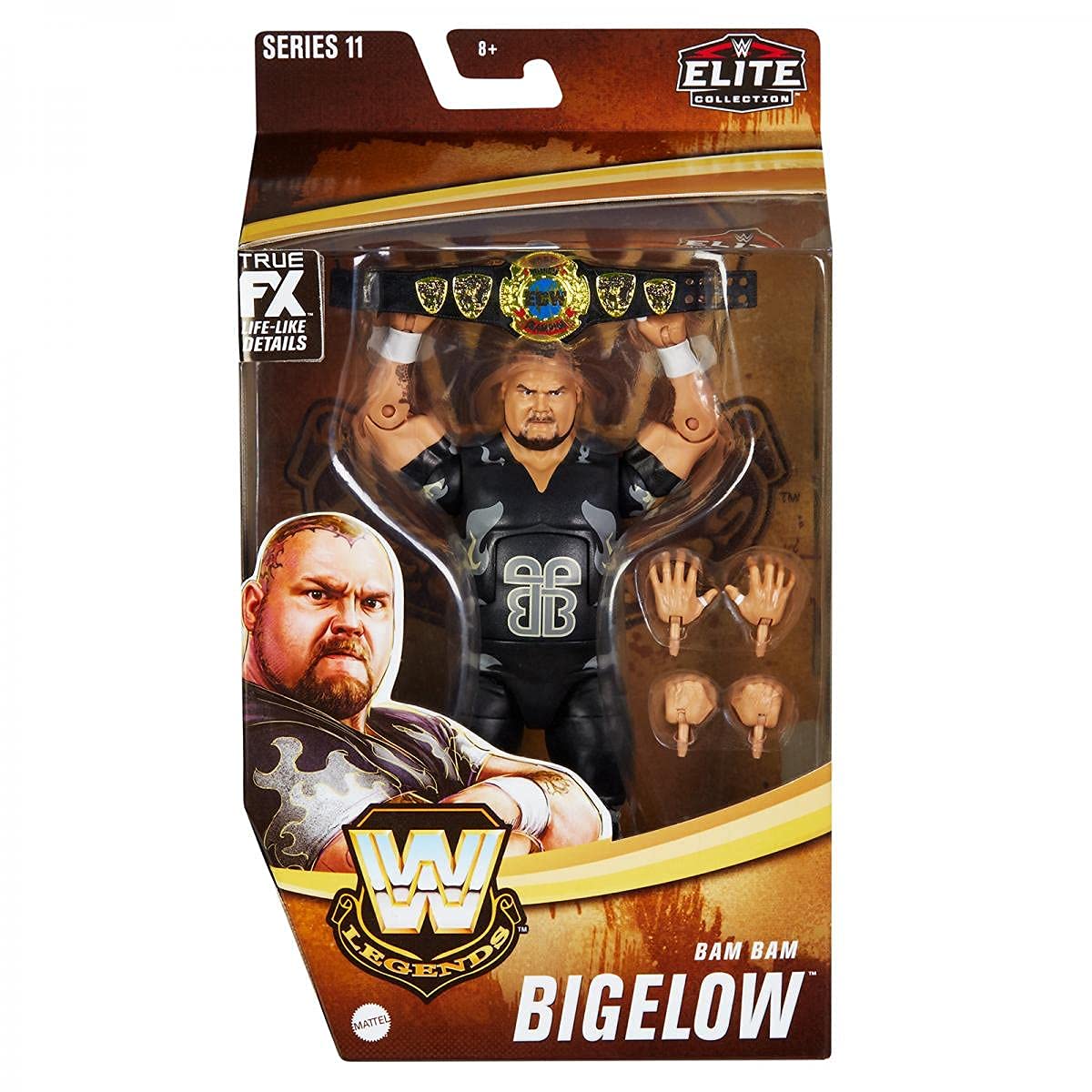 WWE Wrestling Elite Collection Legends Series 11 Bam Bam Bigelow Action  Figure : Amazon.co.uk: Toys \u0026 Games