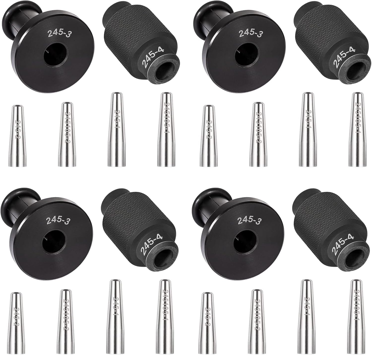 GM245 Fuel Injector Seal Install Tool Kit Fit for GM Subaru Engines, Replace EN-49245, EN-51105 and 18683AA000, Pack of 4