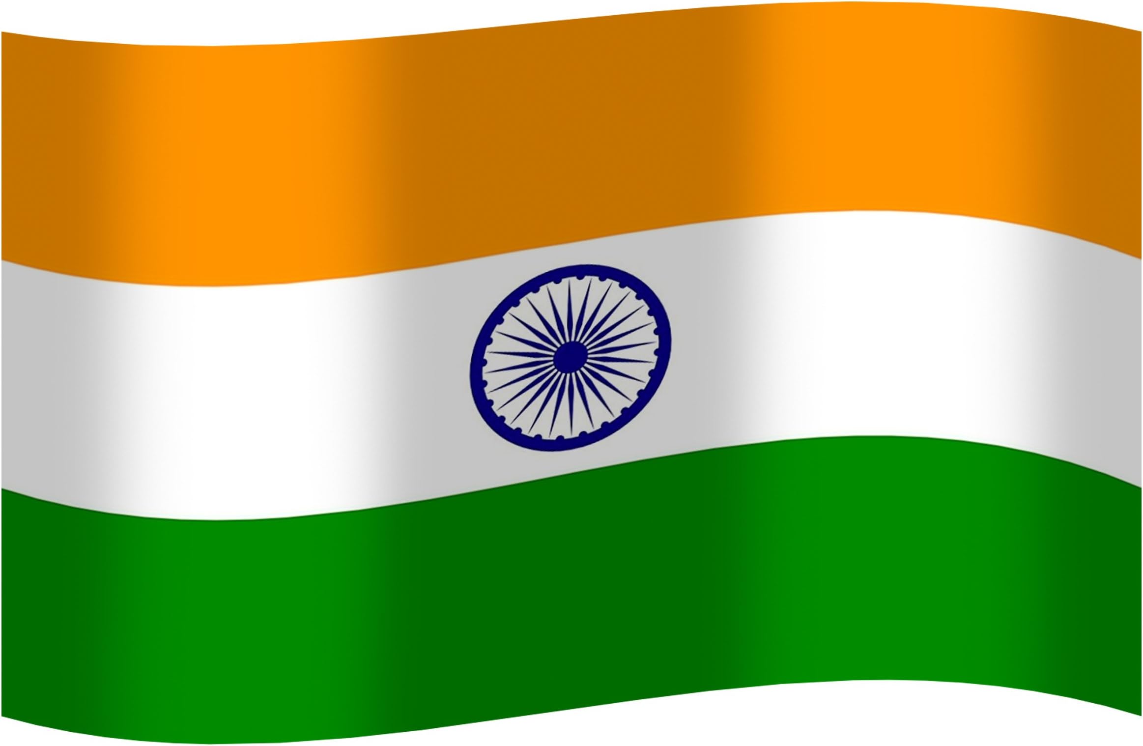 India/Indian National Flag Decoration - 3 x 5 ft