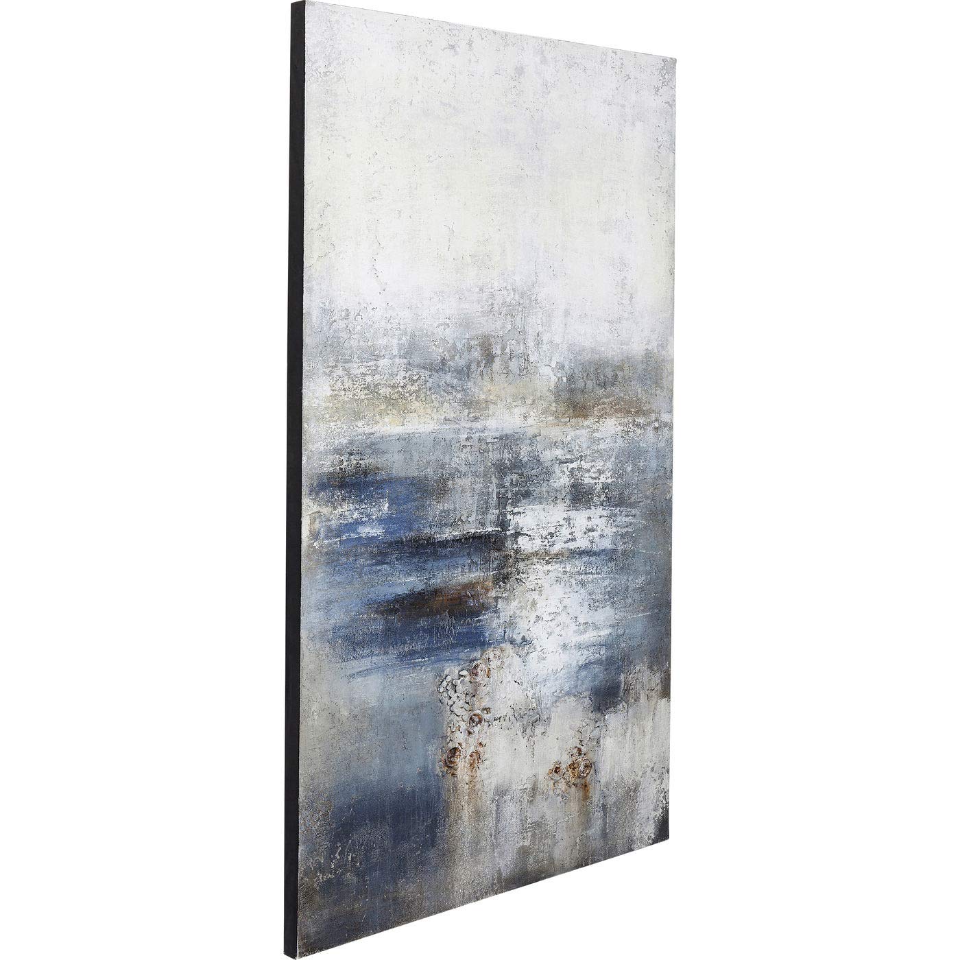 Kare Design - Tela, Dipinto a olio "Abstract Into The Night", 210 x 120 cm