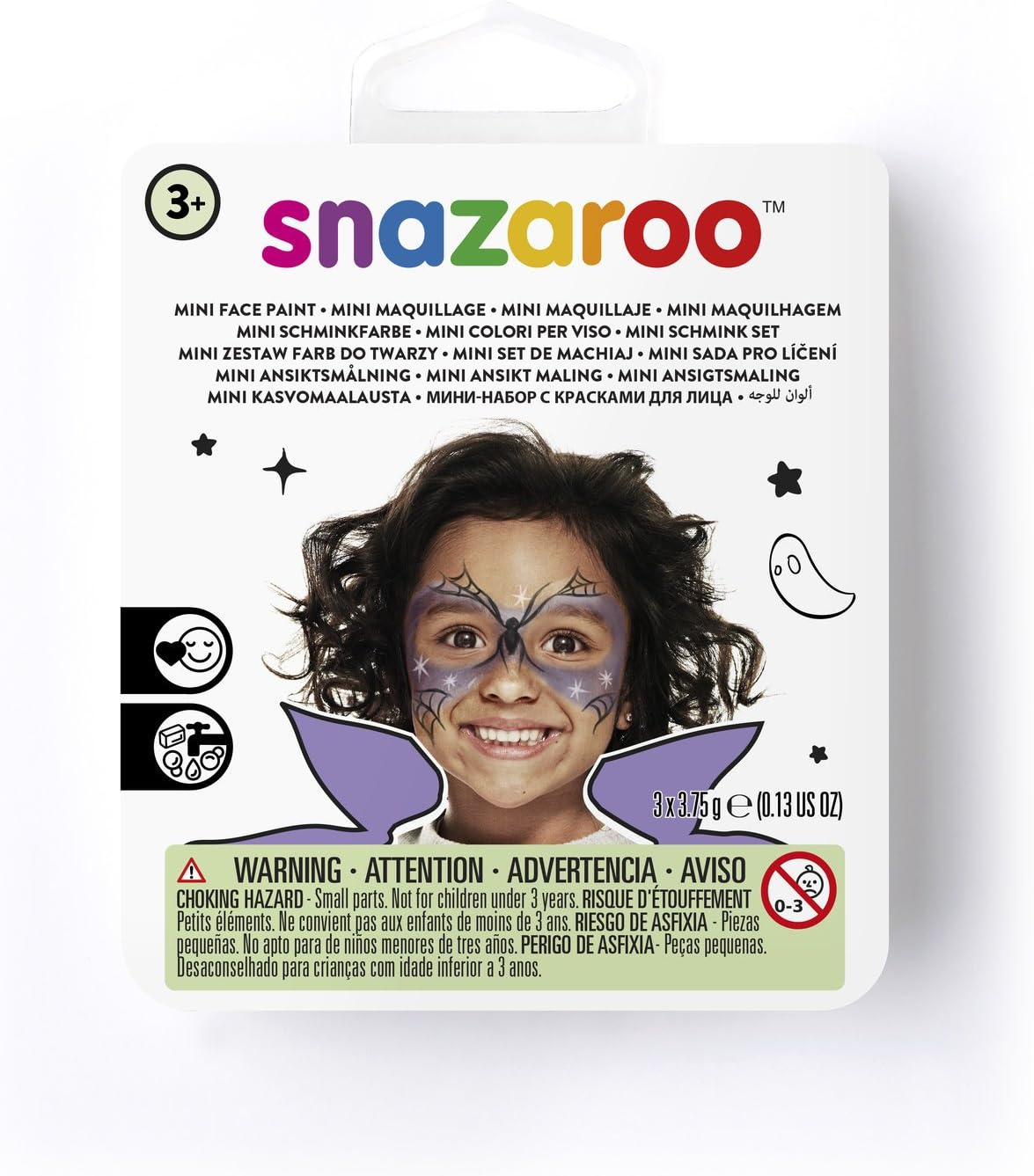 Snazaroo Mini Face Paint Theme Pack, Witch