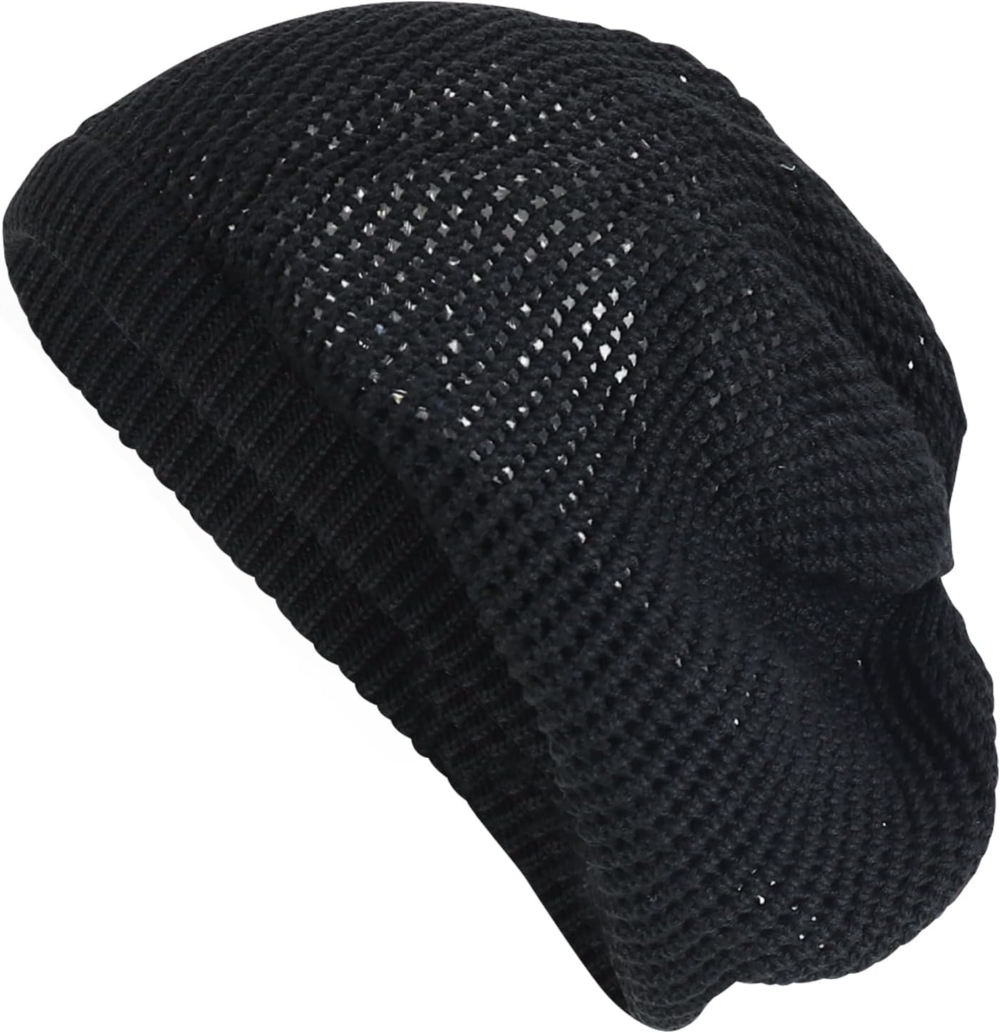 Armycrew Cool Mesh Dreadlock Slouchy Cotton Beanie