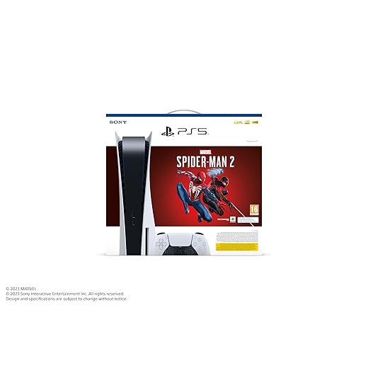 PlayStation Pack Console PS5 Standard + Marvel's Spider-Man 2 5