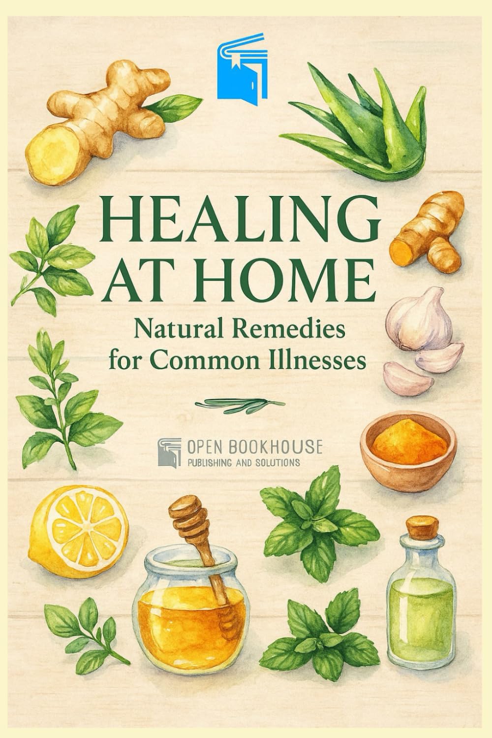 Healing at Home: Natural Remedies for Common Illnesses: Simple Herbal and Kitchen-Based Solutions for Everyday Ailments