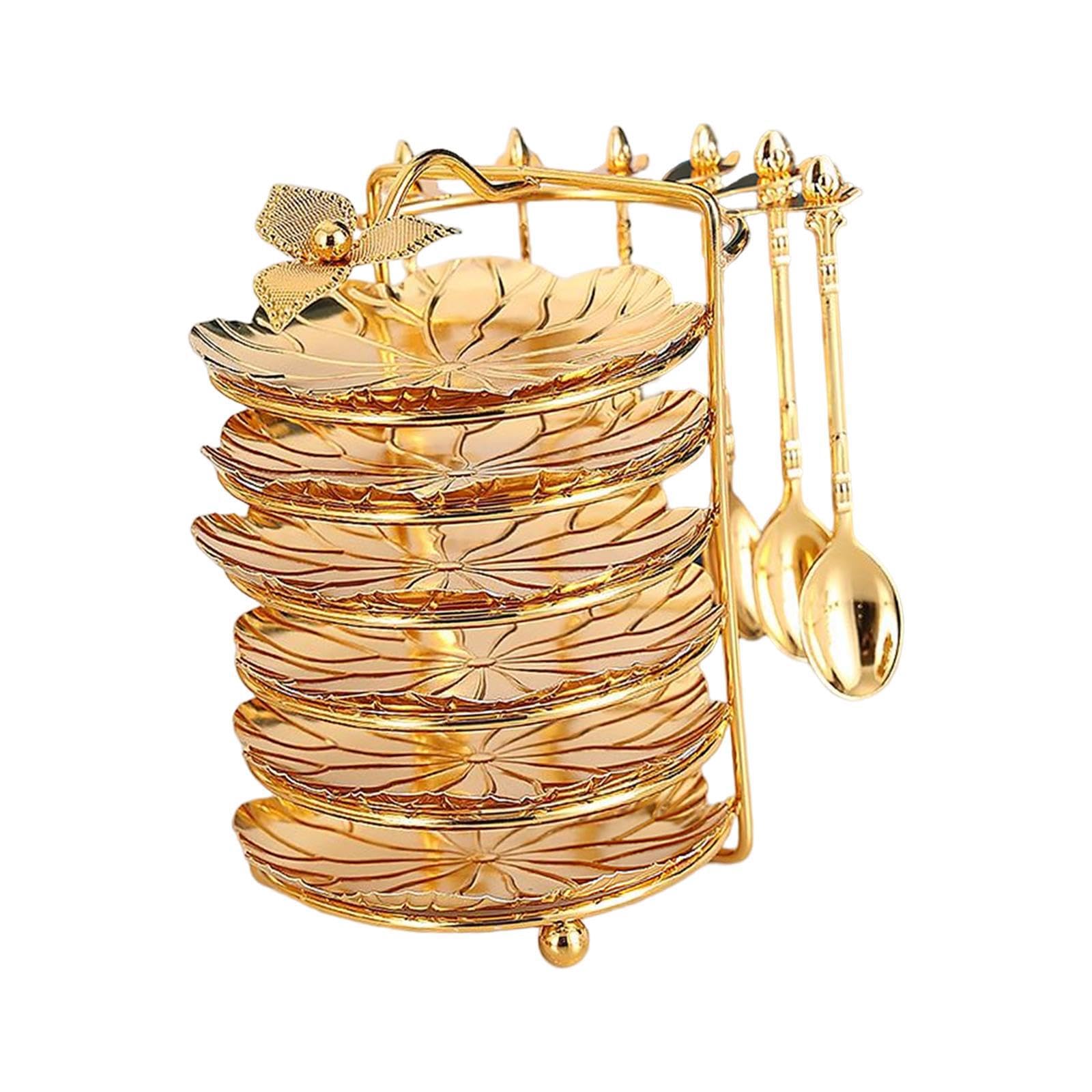 TWISAXC Versatile Reusable Cupcake Stand Elegant Fruit Holder Brilliant For Showcasing Appetizers And Desserts In Contemporary Settings Dinner Plate Steak