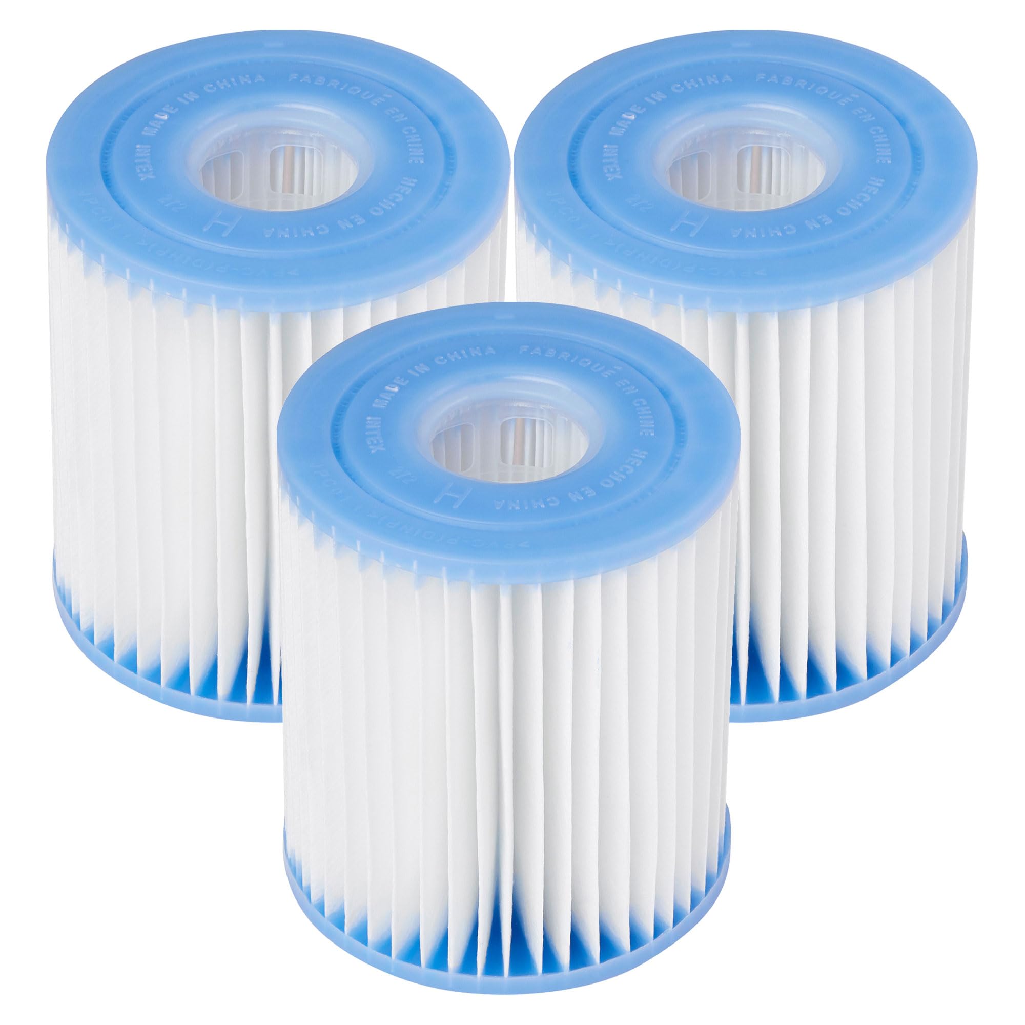 Intex Swimming Pool Easy Set Filter Cartridge Replacement - Type H (3 Pack)-image-5