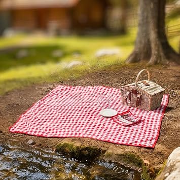 Karaca Summer Wicker Basket Picnic Set