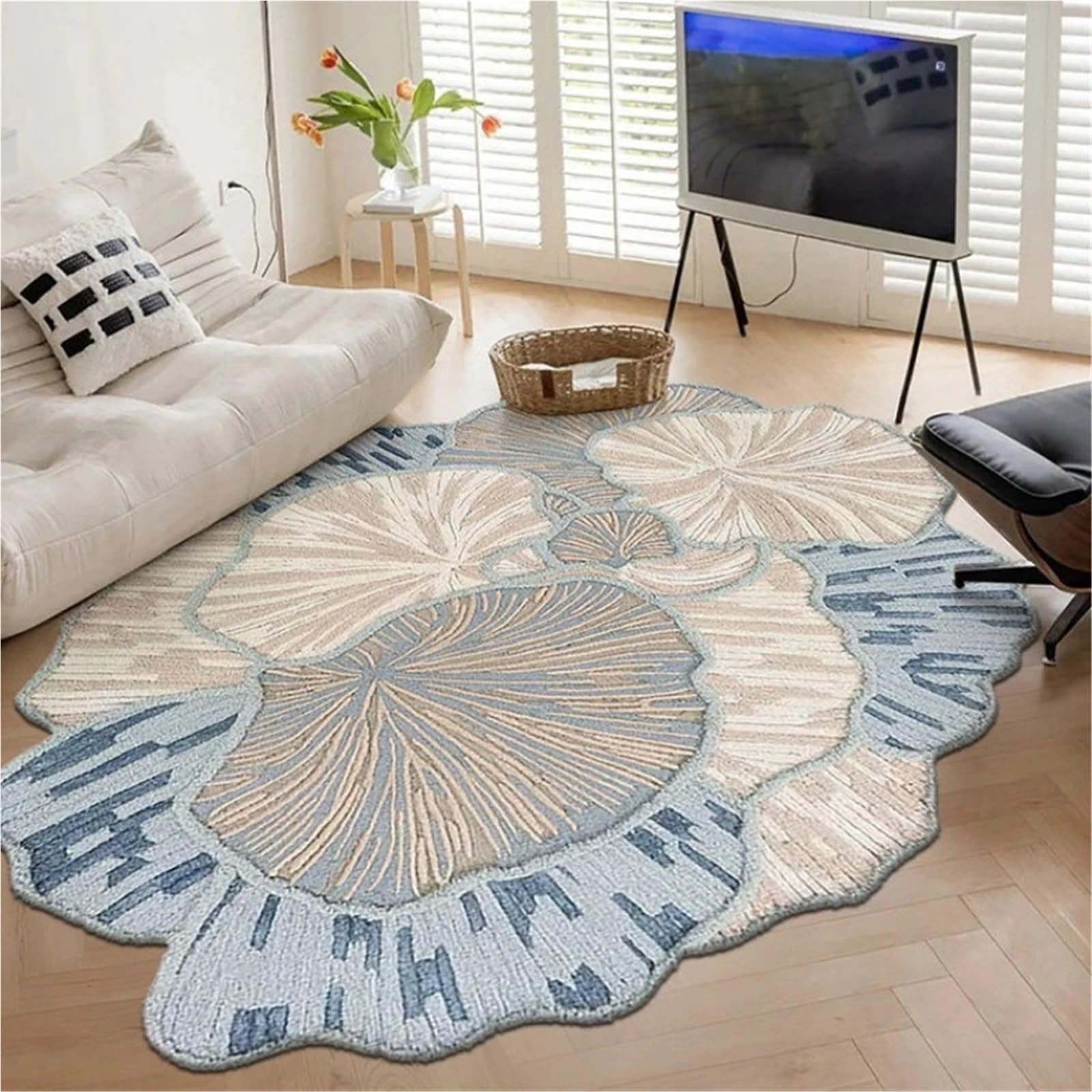 Tapis de Forme irrégulière for Le Salon