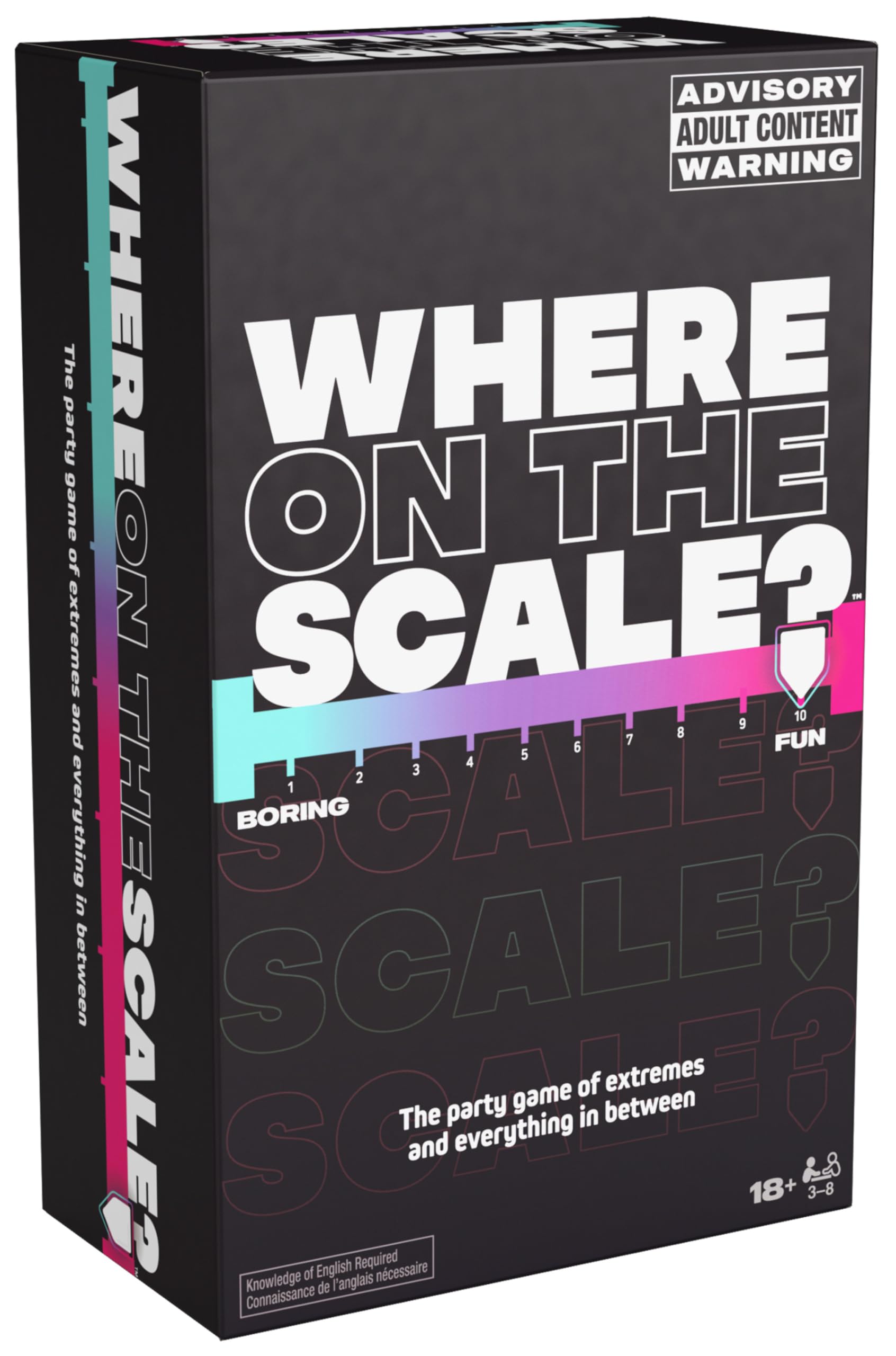 Spin Master Games BGM AGM Where on The Scale GEC