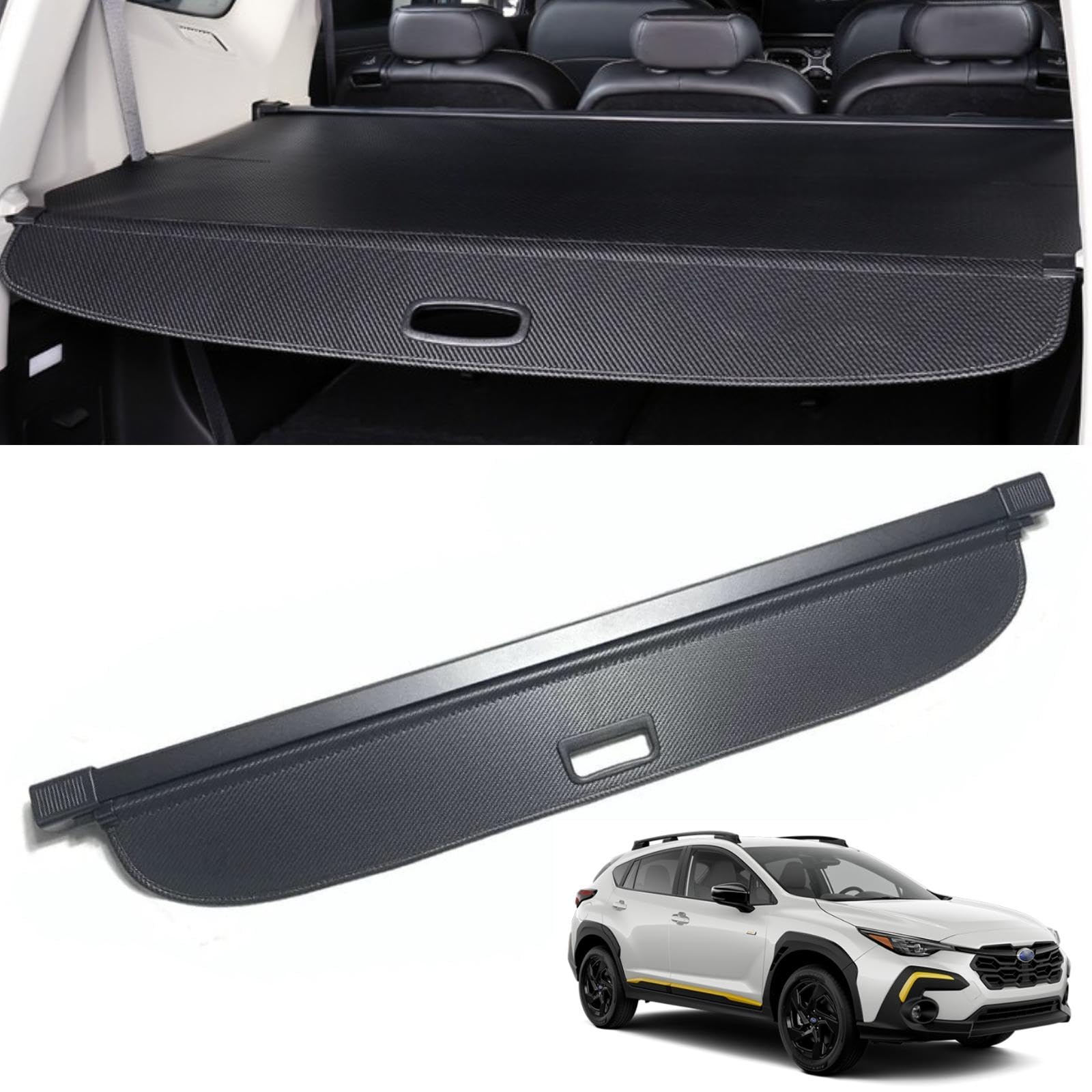 SNOWAMORE - Upgraded Cargo Cover Fit for Subaru Crosstrek/Impreza