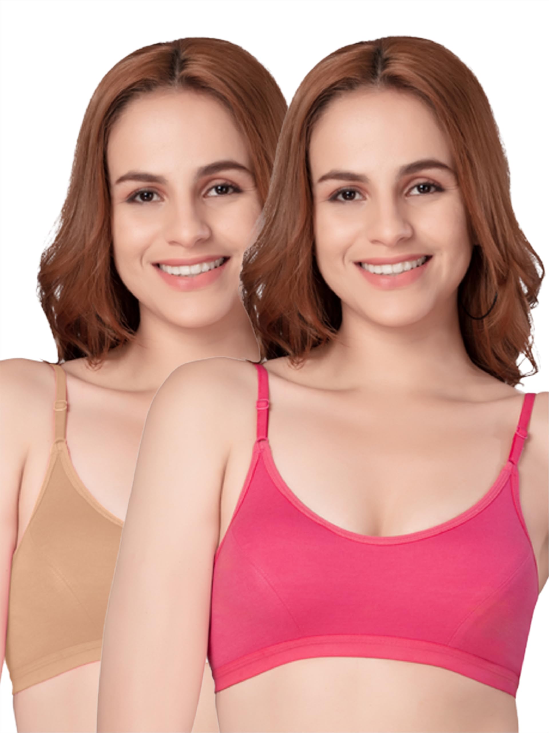 daisy dee Women's Cotton Non-Padded Wirefree Full Coverage T-Shirt/Beginners Bra - NWRM-picture-17