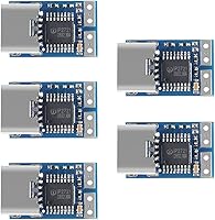 Vista 1 de AITRIP 5 unidades PDC004-PD PD Módulo señuelo de señuelo, USB-C PD 20 V CC Módulo de disparo de potencia de voltaje fijo 5A Tipo-C entrada hembra