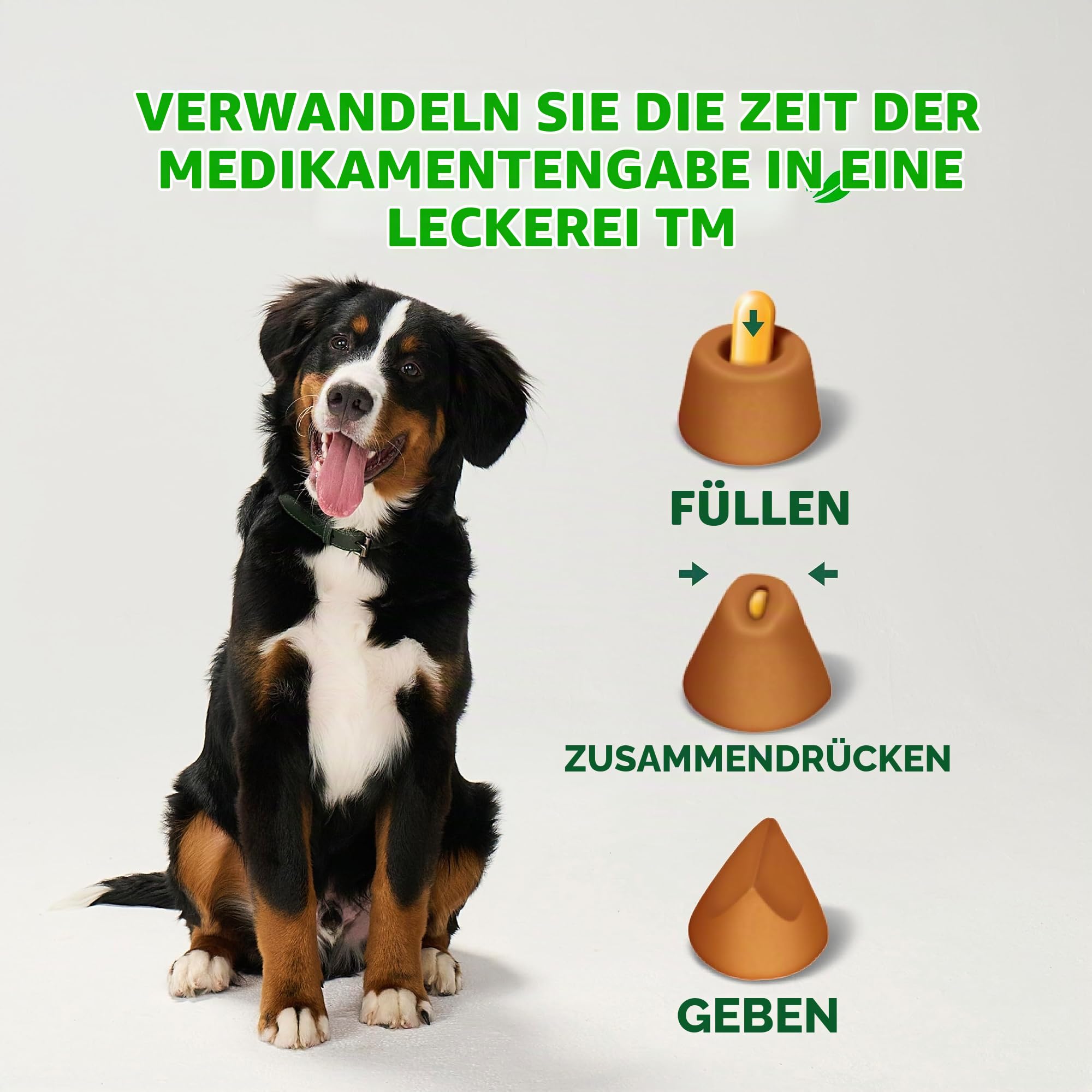 Greenies Pill Pockets, Leckerlis für Hunde mit Enten- und Erbsenformel, ohne Getreide