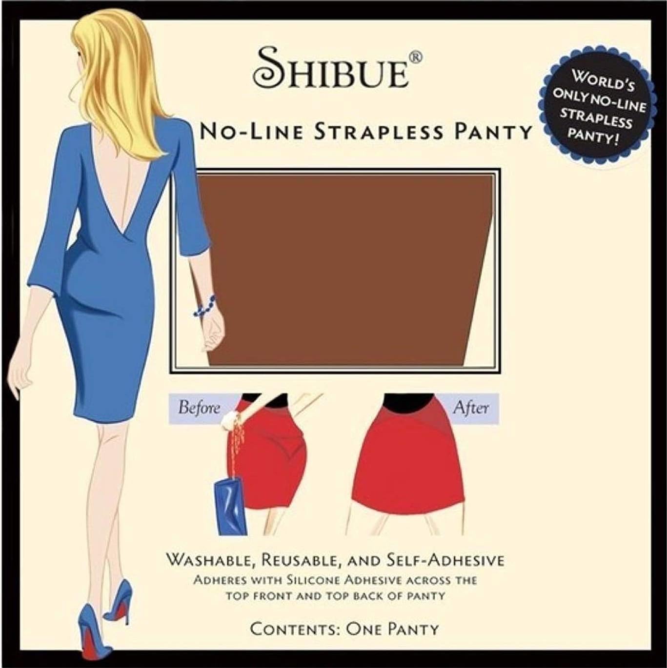 No-Line Strapless Panty (L, MOCHA)