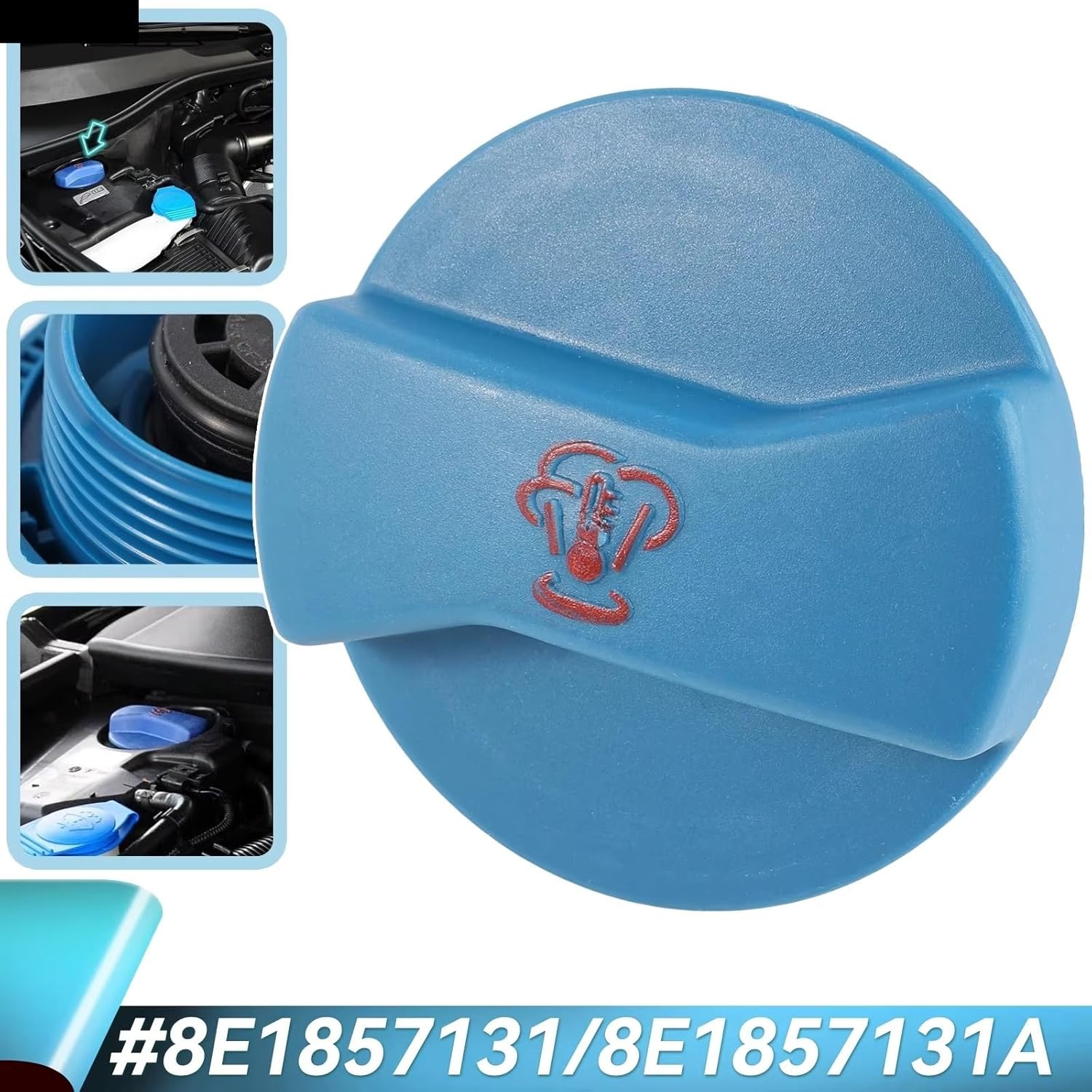 Radiator Coolant Reservoir For Seat For Cordoba 1999 2000 2001 2002 Engine Radiator Coolant Expansion Recovery Tank Bottle Cover Cap 1J0121321B 1J0121321A