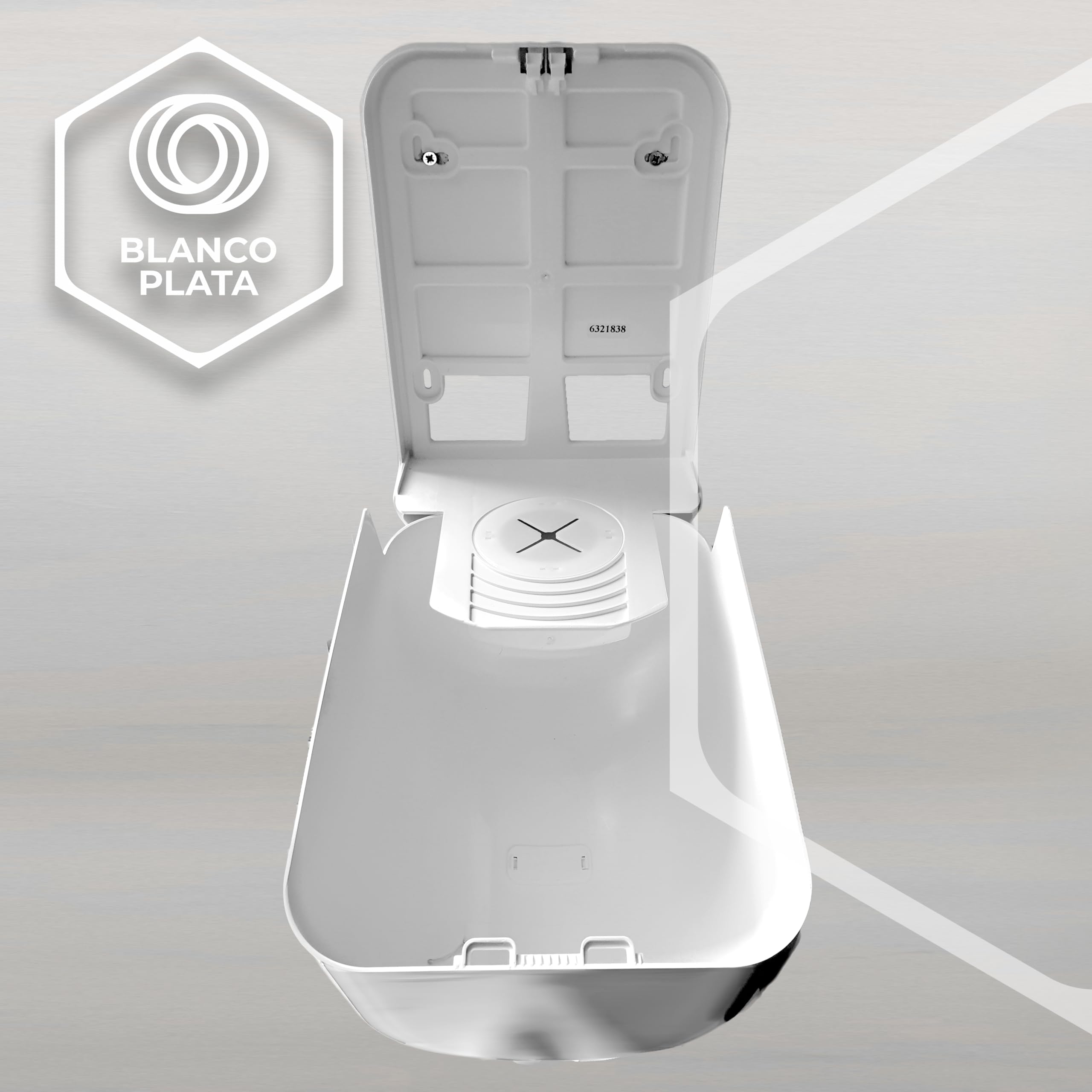 Dispensador Papel Bobina Mecha en Contínuo 210mm