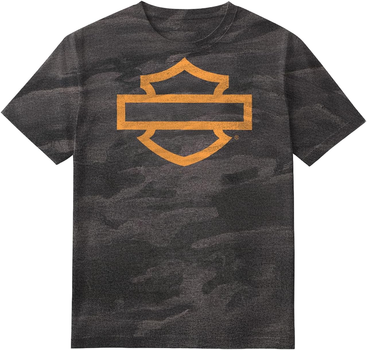 Harley-Davidson Military, Camo Bar & Shield Tee for Boys & Girls, Limited Edition Military Overseas Tour