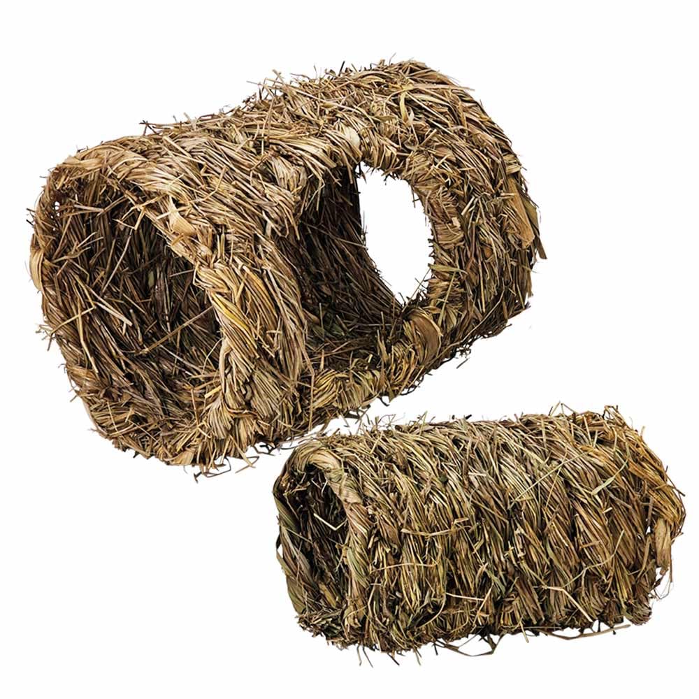 Tunnels pour Herbe Nobby pour user les dents et réduire le stress des rongeurs