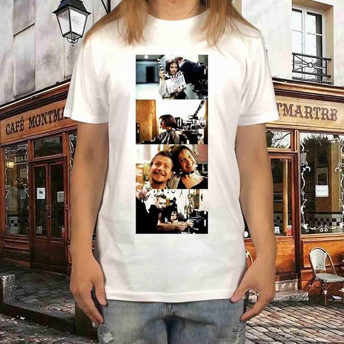 Amazon 映画 レオン マチルダ プリント Tシャツ S M L Xl ナタリーポートマン ジャンレノ ゲイリー オールドマン サイズ Xxl 5xl ロンt 対応 Tシャツ カットソー 通販