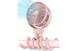 Premium Mini Fan Stroller Attachment for Baby's Comfort