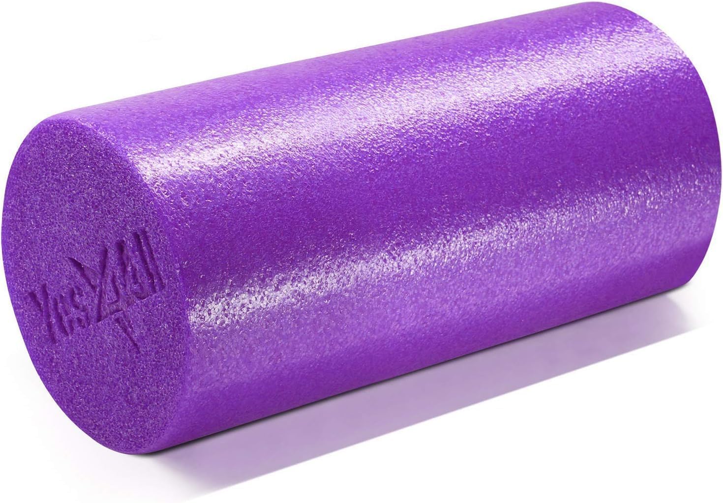 Yes4All Medium Firm Round PE Foam Roller 12, 18, 24, 36 Inches for Pilates, Yoga, Stretching, Balance & Core Exercises