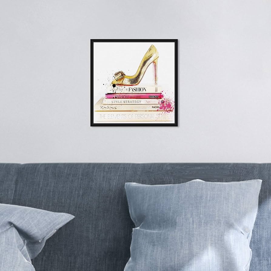 Oliver Gal The Fashion Book アート作品 Amazon.com: Gold Shoe and Fashion Books by Oliver Gal