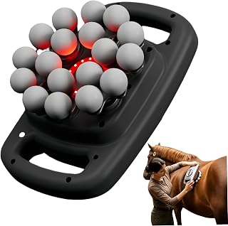 Massage Gun, 18-Head Horse Massage Gun, Multi - Muscle Relaxation Tools, Black