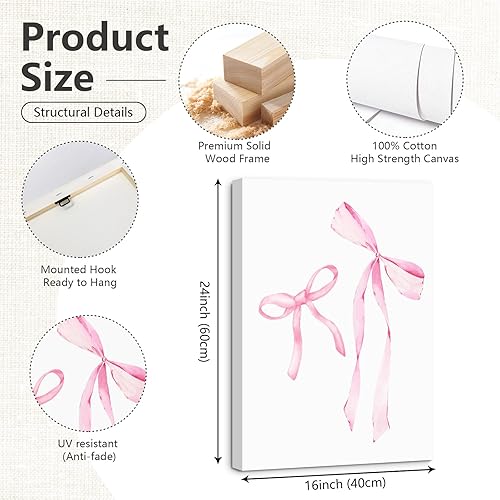 Miniatura 61 de Arte de pared bohemio con margaritas, decoración de pared de lienzo de montaña, impresiones abstractas de flores silvestres, puesta de sol, arte de