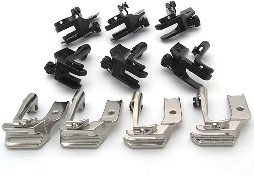 Miniatura 4 de CKPSMS Marca – #KP-WF10 10SET PIES Compatible con JUKI CONSEW Singer Brother Máquina de coser industrial para pies (KP-WF10)