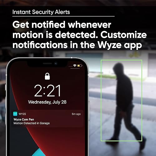 Miniatura 6 de Wyze Cam Pan v2 1080p PanInclinaciónZoom Wi-Fi para interiores con visión nocturna a color audio de 2 vías compatible con Alexa y el Asistente de