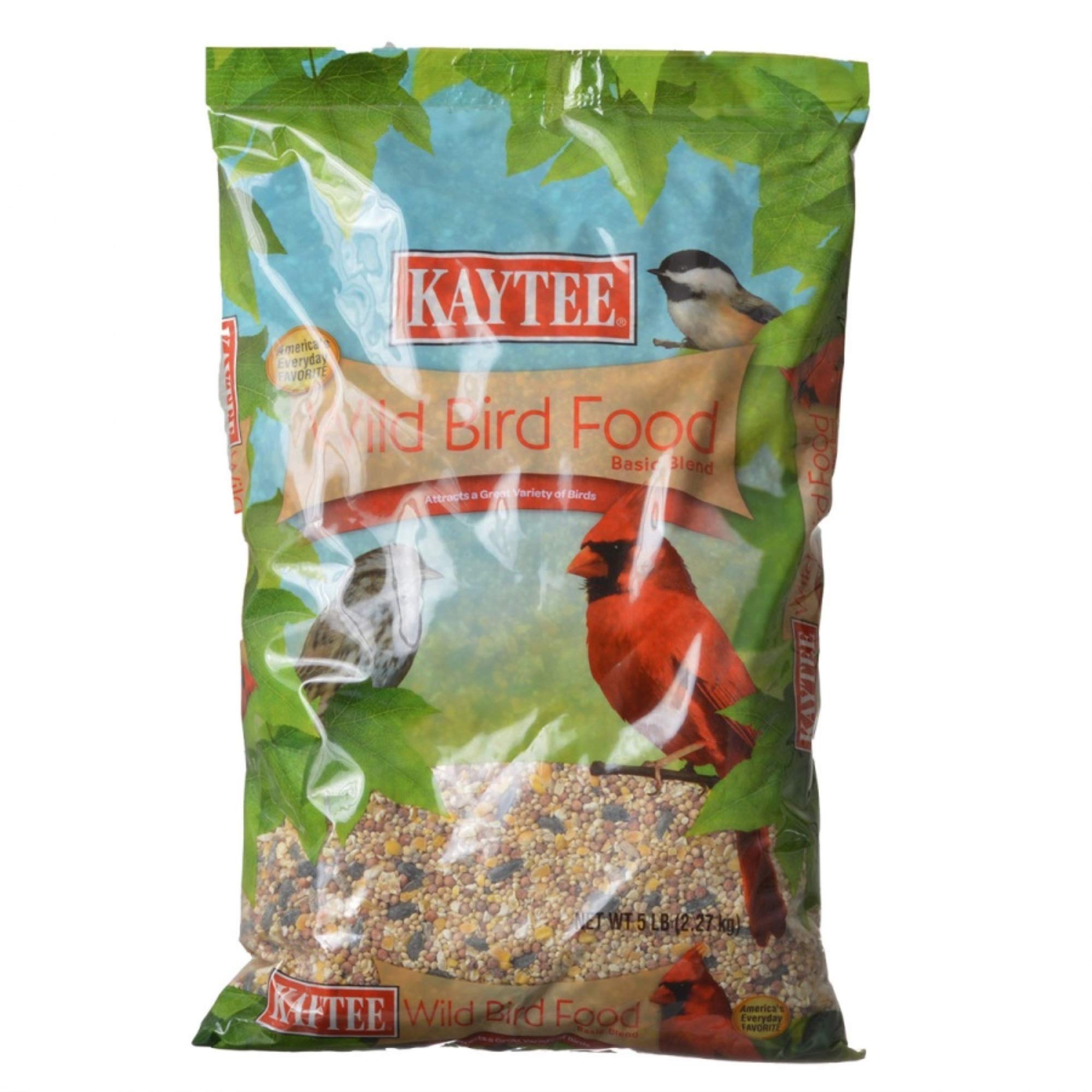 Kaytee Basic Blend Assorted Species Wild Bird Food Millet and Milo 5 lb.