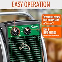 Vista 6 de Dr. Heater calentador infrarrojo para invernadero