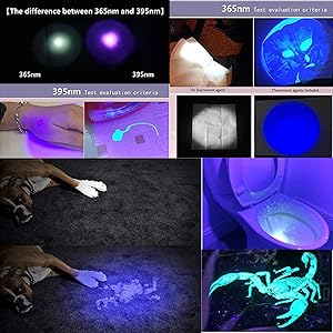 Aventik D Edison Design Power 395nm Zoomable Pen Light (1pc 395nm Black)