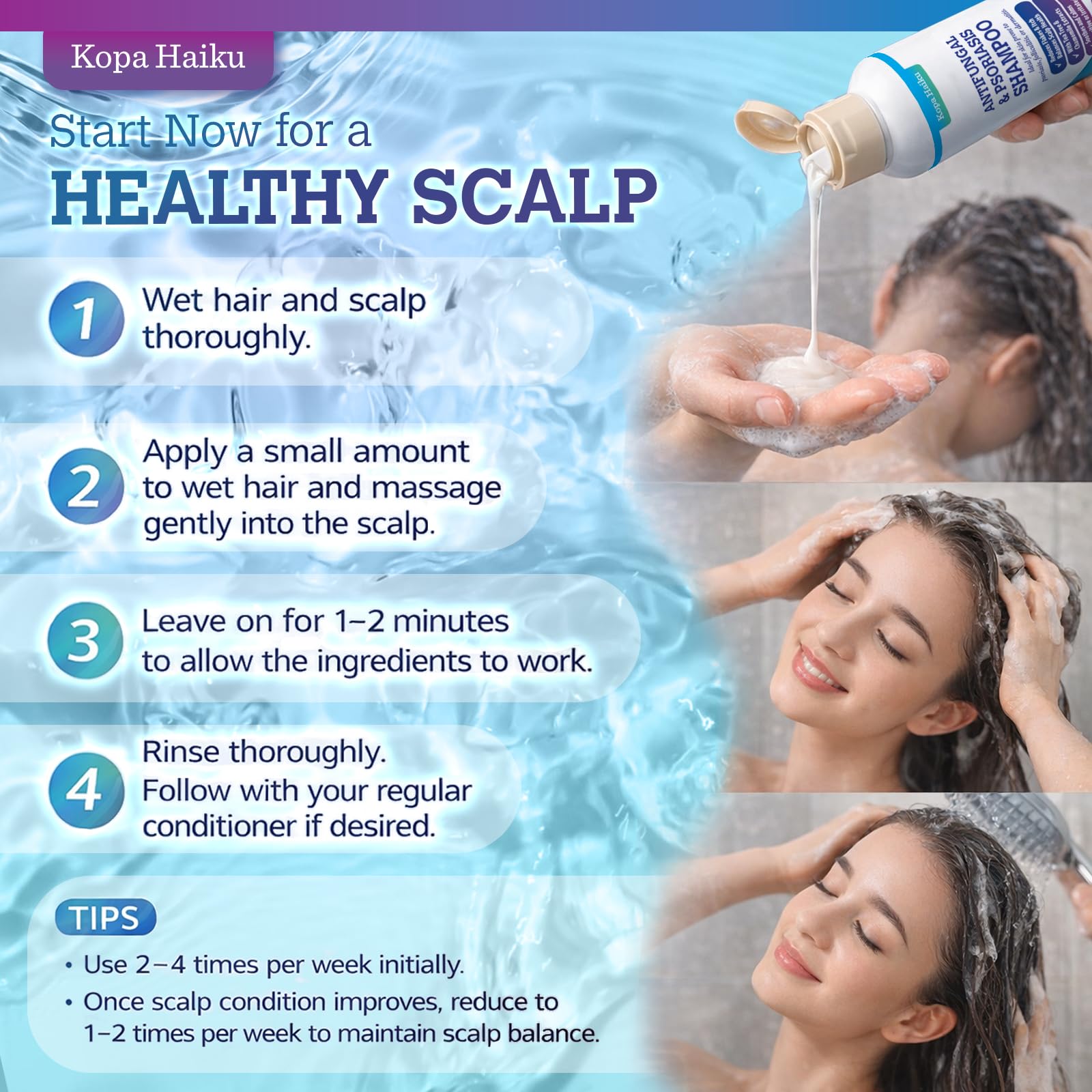 Shampoo Scalp per dermatite seborroica e psoriasi