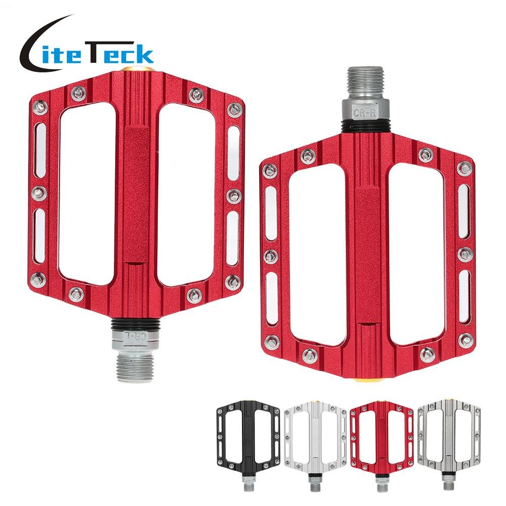 Buy Generic Titanium Super Strong Platform Cycling Pedals Aluminum