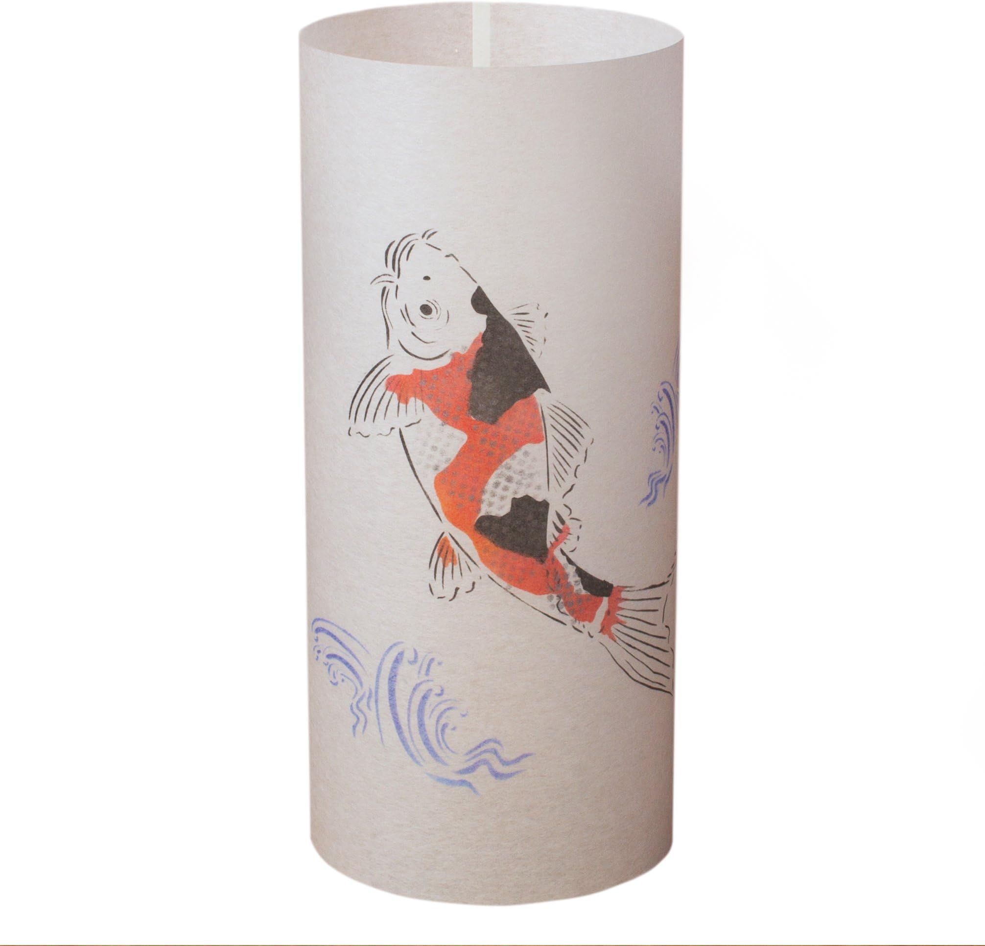 KOI - Japanese lamp Handmade