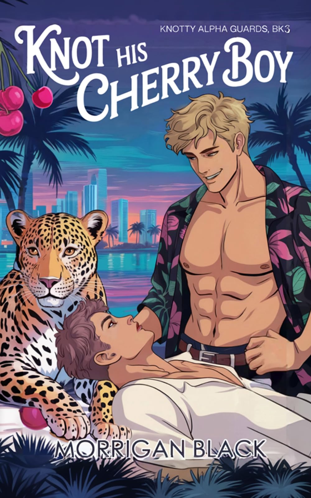 Knot His Cherry Boy: MM Omegaverse Romance (Knotty Alpha Guards)