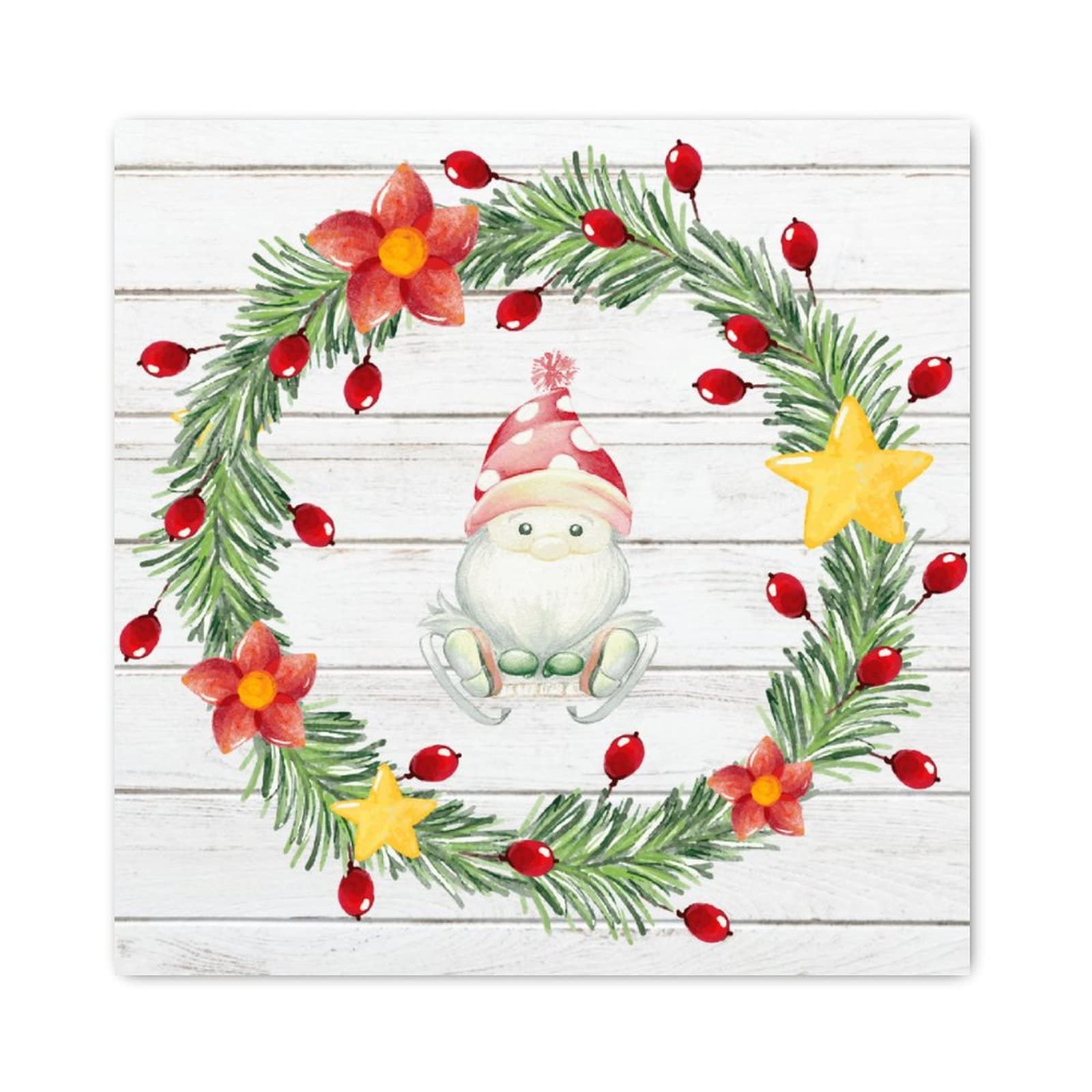 Panneau de Noël en bois chic pour sublimer votre décoration murale