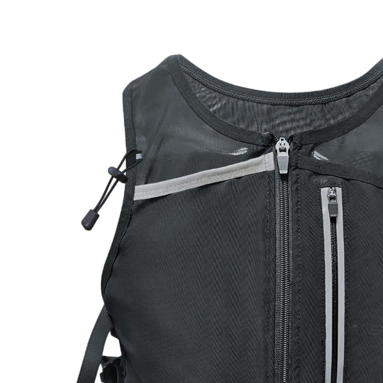 Generic Gilet Da Corsa con E Tasca a Rete per Adulti, Ideale per La Corsa Notturna.