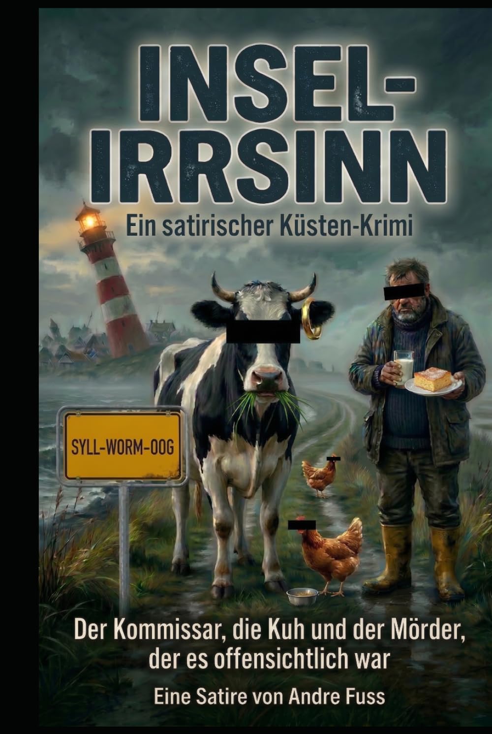 Insel-Irrsinn: Ein satirischer Küsten-Krimi